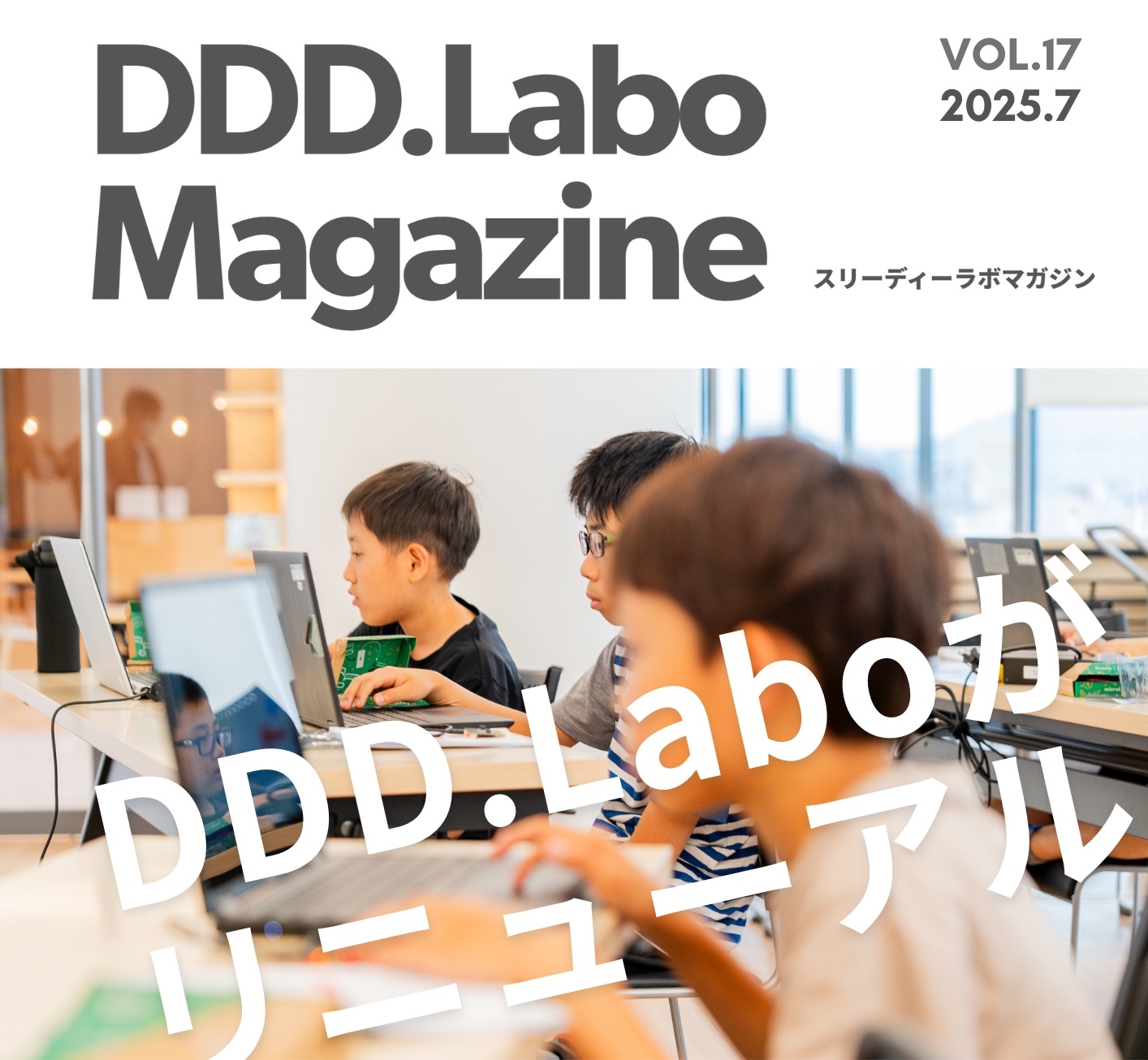 「DDD.Labo Magazine Vol.17発行！」の画像